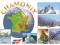 Pocztówka Francja Chamonix mapa