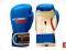 RĘKAWICE BOKSERSKIE MONTANA NIEBIESKIE SKÓRA 10oz
