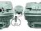CYLINDER kompl. do ALPINA STIGA 450 500 P510
