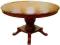 STÓŁ OKRĄGŁY : ciemny brąz nr. 2660