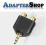 Adapter redukcja przejściówka jack3,5 /2xRCA 1329