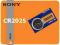 `1 bateria Sony Litowa CR2025 CR DL 2025 Lithium
