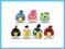 Epee Angry Birds plusz dźwięk 21cm, 7 wz