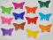 MOTYLE motyl  SCRAPKA scrapki 3,7cm motylek