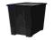 IKEA SAMLA PUDEŁKO Z POKRYWKĄ CZARNE 65 L
