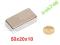 MAGNES NEODYMOWY PŁYTKOWY 50x20x10 NdFeB