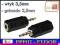 REDUKCJA ADAPTER  wt. Jack 3,5mm - gn. 2,5mm 1530