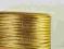 Sutasz chiński złoty metal 3mm - 2 m