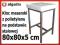 Kloc PE masarski na podstawie 80x80x5cm ALLGASTRO