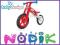 ROWEREK BIEGOWY B-HAPPY BABY DESIGN CZERW TYCHY
