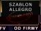 Szablon Allegro PAKIET STANDARD - FV, DLA FIRM!