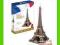 [MALAKO_PL] PUZZLE 3D Wieża Eiffel Duży Zestaw