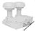 Konwerter SAT OPTICUM Twin Monoblock CYFRA,POLSATN