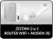 ZESTAW MODEM 3G I ROUTER WIFI GOTOWY DO INTERNETU