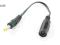 Adapter DC wtyk 1,7/4,8 -gniazdo DC 2,1/5,5 ,kabel