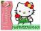 naprasowanka HELLO KITTY 50x65mm KOLOROWA ZIELONA