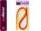 Quilling Paski do quillingu 3mm 53cm 100szt mix404