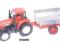 TRAKTOR Z PRZYCZEPĄ MAŁA FARMA DŁ 22 CM FARMER