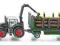 m-z SIKU 1861 ciągnik Fendt z przyczepą leśną 1:87