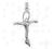 Srebrna zawieszka KRZYŻYK KRZYŻ z JEZUSEM