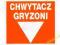 NAKLEJKA na ścianę chwytacz gryzoni HACCP