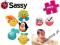 Sassy  Kąpielowi przyjaciele 6m+ Zabawki do kąpiel