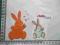 scrapki - zając wielkanocny - 1,00 zł-nr151