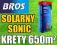 BROS SONIC ODSTRASZACZ SOLARNY KRETY NORNICE 650m2