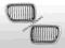 GRILL PRZEDNI; NERKI; BMW E36 96-99 CHROME