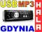 Radio samochodowe Overmax z USB MP3 + Panel GDYNIA