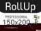 RollUp Professional 150x200 Full Jakość SW-ROG150