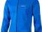 Kurtka Softshell Windstoper Odblask niebieska