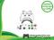 Kompletna obudowa PADA Xbox 360 z przyciskami case