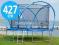 TRAMPOLINA OGRODOWA Z SIATKĄ 427CM (14FT) FUNTEK