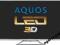 TELEWIZOR SHARP LC50LE752V AQUOS LED 3D DVB-T/C/S