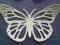 [trinket_tt] MOTYL AŻUROWY (N) KREMOWY 2szt.