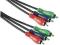 Przewód video component RGB 3 RCA x 3 RCA 2m HAMA