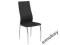 KRZESŁO H-801 Czarny Eco-Skóra Chrom Kuchnia