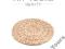 OKRĄGŁA PODKŁADKA ŚNIADANIOWA / MATA STOŁOWA 15cm
