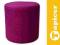 Pufa okrągła walec producent KOLOR FIOLETOWY