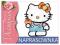 naprasowanka HELLO KITTY 50x65mm KOLOROWA NIEBIESK