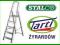 TARTI DRABINA ALUMINIOWA S-40543 DOMOWA 150KG