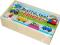 DOMINO OBRAZKOWE EDUKACYJNE DREWNIANE - POJAZDY