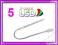 5 LED LAMPKA NOTEBOOK USB LAPTOP PC DIODY LED E58