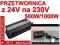 24V na 230V PRZETWORNICA napięcia PREZENTACJA FILM