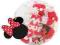 Zestaw gumek, spinek Minnie Disney