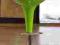 Hoker, krzesło barowe PORTO GREEN - Przecena