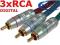 Kabel 3xRCA - 3x RCA component DIGITAL HQ - 5,0m