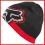 CZAPKA ZIMOWA FOX STREAMLINER BEANIE black/red