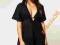 CALVIN KLEIN piękna czarna sukienk plażowa L/XL 40